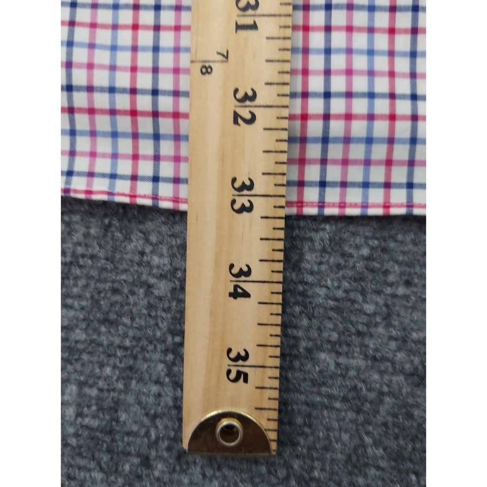 Lot 3 Ralph Lauren Shirt Men Large Blue Pink Plaid Button Down Pony Long Sleeve - Picture 8 of 16